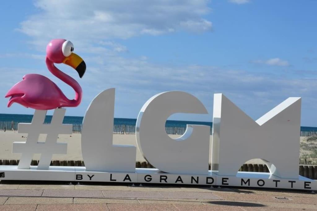 Superbe Studio Au Calme A 8Mn De La Plage La Grande-Motte Exterior photo